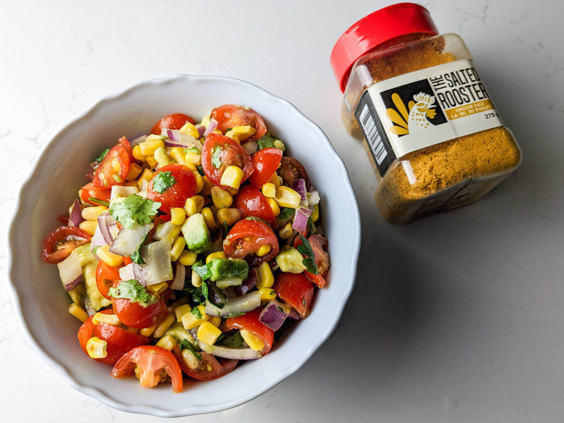 The Ultimate Cherry Tomato and Corn Salad